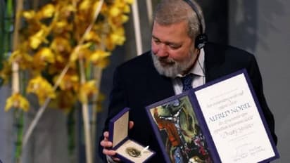 നൊബേൽ സമ്മാനമെഡൽ ലേലം ചെയ്യാൻ റഷ്യൻ പത്രപ്രവർത്തകൻ, തുക ഉക്രൈനിലെ അഭയാർത്ഥികൾക്ക്