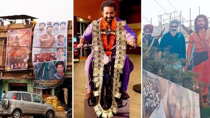 RRR: Fans ring in celebrations worldwide ahead of grand release of Ram Charan, Junior NTR's film (Pictures)