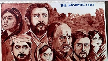 The Kashmir Files blows artist’s mind, paints poster of the film with her own blood