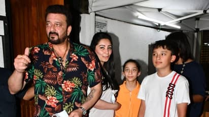 ಬಹಳ ಸಮಯದ ನಂತರ  ಕುಟುಂಬದ ಜೊತೆ ಕಾಣಸಿಕೊಂಡ Sanjay Dutt