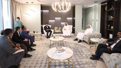 முதலமைச்சரின் துபாய் பயணம்.. ஐக்கிய அரபு அமீரக அமைச்சர்களுடன் முக்கிய அலோசனை..