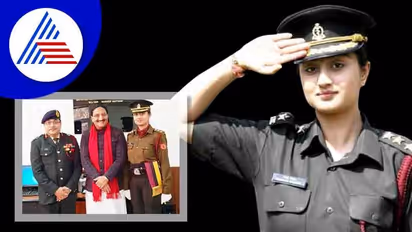 ಶ್ರೇಯಸಿ ನಿಶಾಂಕ್: ಮಿಲಿಟರಿ ಸೇರಿದ ಮಂತ್ರಿಯ ಮಗಳು