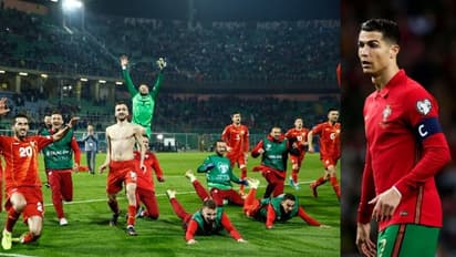 Qatar World Cup 2022 play-offs: North Macedonia warn Ronaldo's Portugal after beating Italy