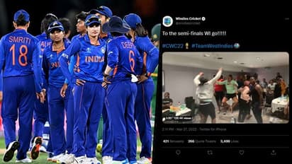 Women's World Cup 2022: Celebrations erupt among West Indies players after India's exit (WATCH)