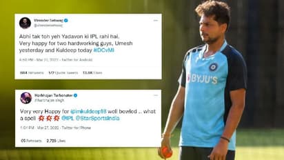 IPL 2022, DC vs MI: Sehwag, Harbhajan and more hail Man of the Match Kuldeep Yadav