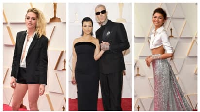 Oscars Red Carpet 2022: Kristen Stewart to Kourtney Kardashian to Zendaya and more