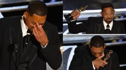 Will Smith : முதன்முறையாக ஆஸ்கர் விருது வென்றதால் எமோஷனல் ஆன வில் ஸ்மித்... மேடையில் கண் கலங்கினார்
