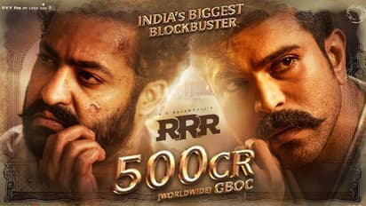 RRR Box Office: With Rs 500 cr SS Rajamouli's Ram Charan, Jr NTR starrer breaks Prabhas’s Baahubali 2 record