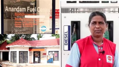 സമരക്കാർ പറഞ്ഞ് അടച്ച പെട്രോൾ പമ്പ് ഡിവൈഎഫ്ഐയുടെ ഉറപ്പിൽ തുറന്നു; കല്ലേറിൽ തകർന്നു