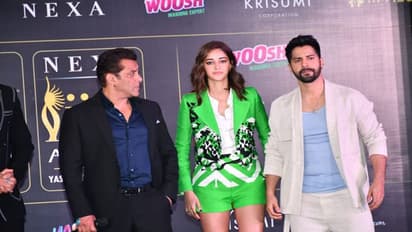 अनन्या पांडे को Salman khan घूरते आए नजर, तो वरुण धवन ने भी दिखाया टशन