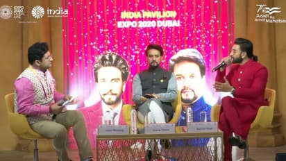 अनुराग ठाकुर और रणवीर सिंह ने बाजीराव मस्तानी के गाने पर किया शांनदार डांस, देखें वीडियो