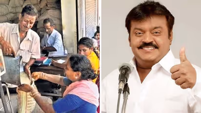 Ration : "இனி வீட்டுக்கே ரேஷன் பொருட்கள் வரும்..!" கேப்டன் விஜயகாந்தின் வாக்குறுதியை 'காப்பி' அடித்த முதல்வர்