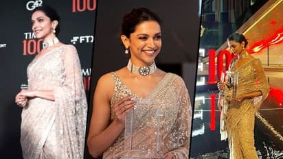Deepika Padukone looks ravishing in Sabyasachi saree as she receives TIME100 Impact Award (Picture)