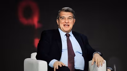 'It's a shame, but you can't blame the players or the coach' - Laporta on Barcelona's UCL exit