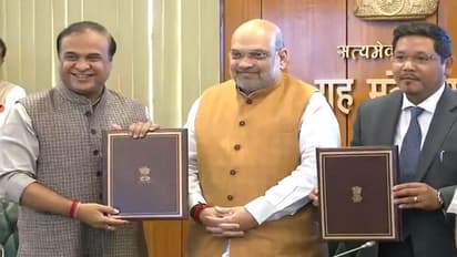 ಅಮಿತ್ ಶಾ ಉಪಸ್ಥಿತಿಯಲ್ಲಿ ಬಗೆಹರಿಯಿತು 50 ವರ್ಷದ ಅಸ್ಸಾಂ-ಮೇಘಾಲಯ ಗಡಿ ವಿವಾದ!