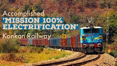 Konkan Railway accomplishes 100% electrification