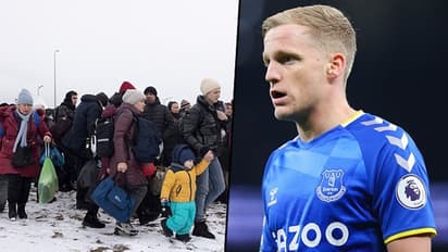 Everton's Mykolenko reveals Donny van de Beek's kind gesture to help Ukrainians