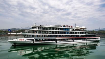 World's biggest electric cruise ship begins maiden voyage