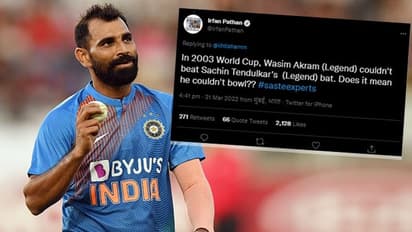 IPL 2022: Irfan Pathan lambasts Pakistani journalist for jibe at Mohammed Shami