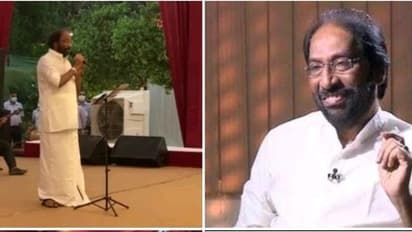 திருச்சி சிவாவின் காதல் ராகம்... வெங்கையா நாயுடு முன்னிலையில் பாட்டு பாடி அசத்தல்