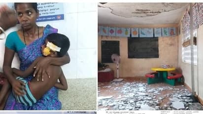 பள்ளியில் மீண்டும் ஒரு விபத்து...! மாணவன் காயம்...! பெற்றோர் அதிர்ச்சி