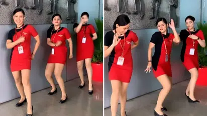 Watch: SpiceJet air hostess's does perfect hook step to Thalapathy Vijay, Pooja Hegde’s song
