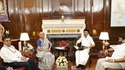 தமிழகத்திற்கான ரூ.20,860.40 கோடி நிலுவையை உடனே விடுவியுங்கள்... நிதியமைச்சரிடம் மு.க.ஸ்டாலின் வலியுறுத்தல்!!