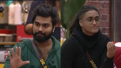 Bigg Boss Episode 6 Highlights : ബിഗ് ബോസ് വീട്ടിൽ  തണുത്ത ക്യാപ്റ്റൻസി പോര്, ഡോക്ടറെ ലക്ഷ്യമിട്ട് ജാസ്മിൻ