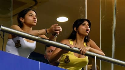 సుహానా సూపర్ హాట్ ఫోజులు... కేకేఆర్‌‌ మ్యాచుల్లో స్పెషల్ అట్రాక్షన్‌గా మారిన షారుక్ కూతురు...