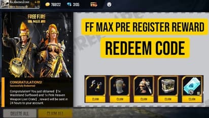 Garena Free Fire Max Redeem Codes for April 2: घर बैठे फ्री में पाएं ये बंपर गिफ्ट, मैच भी जीतेंगे