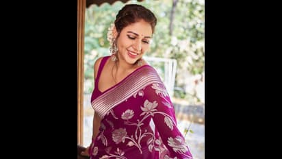 శారీలో అందాల రాక్షసి అమేజింగ్ లుక్స్.. ఫ్యాన్స్ కి ఉగాది శుభాకాంక్షలు తెలిపిన లావణ్య 