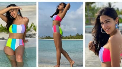 Sara Ali Khan sizzles in swimwear at her beach vacay; see pics