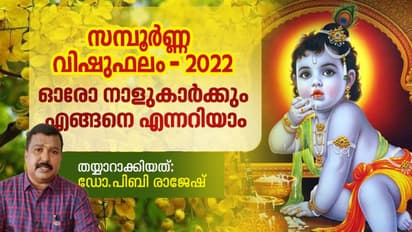 Vishu Phalam 2022 :  വിഷുഫലം 2022; ഓരോ നക്ഷത്രക്കാർക്കും എങ്ങനെ?