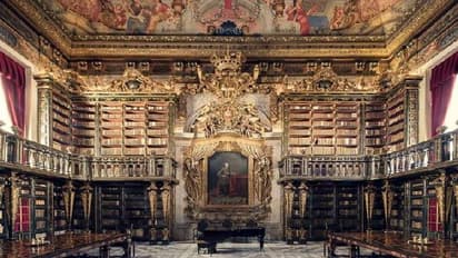 ഈ ലൈബ്രറിയിൽ പുസ്തകങ്ങൾക്ക് കാവൽക്കാരായി വവ്വാലുകൾ!