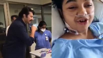  Mammootty : 'മമ്മൂട്ടി അങ്കിളൊന്ന് വരുമോ'; ആശുപത്രി കിടക്കയിൽ നിന്ന് കുഞ്ഞാരാധിക, കാണാനെത്തി താരം