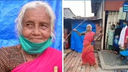 20 അംഗങ്ങളുള്ള കുടുംബത്തെ പോറ്റണം, തെരുവിൽ അഭ്യാസപ്രകടനങ്ങളുമായി 86 -കാരി