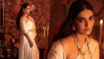 Sonam Kapoor shows off her baby bump; fans call her 'beautiful mommy', 'stunner'