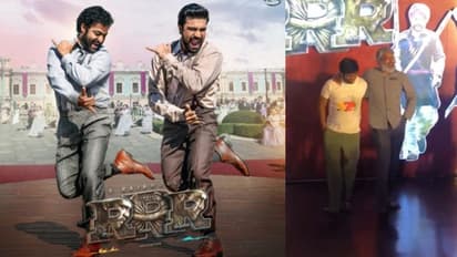 Rajamouli : RRR சக்சஸ் பார்ட்டியில் ‘நாட்டு நாட்டு’ பாட்டுக்கு குத்தாட்டம் போட்ட ராஜமவுலி - வைரலாகும் வீடியோ