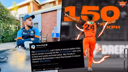 IPL 2022: Impressed by SRH's Umran Malik, Harsha Bhogle makes special request to Dale Steyn