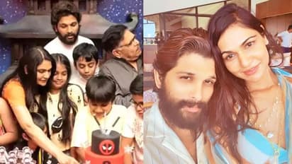 8 साल का हुआ Allu Arjun का बेटा, पुष्पा के एक्टर ने पत्नी और बेटी संग सेलिब्रेट किया अल्लू अयान का बर्थडे