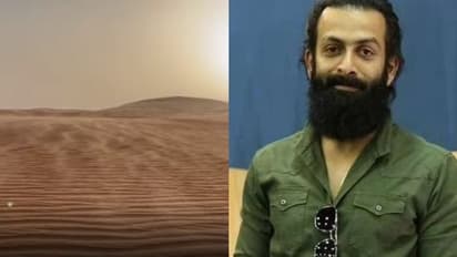 Aadujeevitham : സഹാറ മരുഭൂമിയില്‍ പൃഥ്വിരാജിന്റെ 'ആടുജീവിതം', വീഡിയോ പങ്കുവെച്ച് താരം