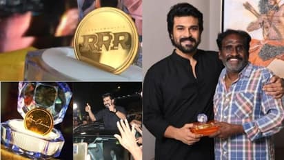 ‘ആർആർആറി’ന്റെ മഹാ വിജയം; ടീമംഗങ്ങൾക്ക് 10 ഗ്രാം സ്വർണനാണയങ്ങൾ നൽകി രാം ചരൺ