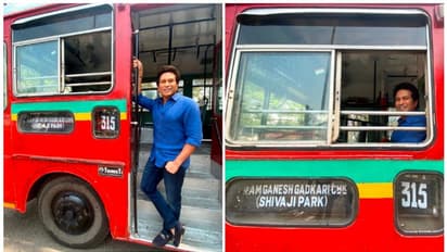 আইপিএলের মাঝে হঠাৎই মুম্বইয়ের লোকাল বাসে সচিন তেন্ডুলকর, কারণটা কী