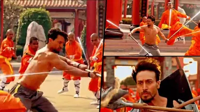 Did Tiger Shroff got his 'butt' kicked while shooting Heropanti 2?