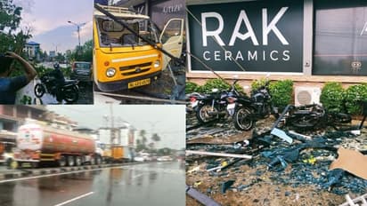 കനത്ത മഴയും കാറ്റും; എറണാകുളം - അങ്കമാലി പാതയിൽ വ്യാപകനാശവും ഗതാഗത തടസ്സവും