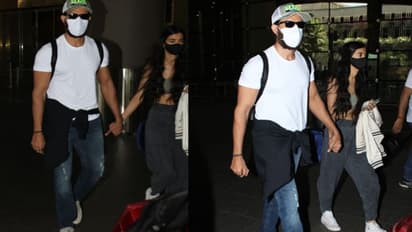 ऋतिक रोशन ने सबा के साथ अपने रिश्ते को किया ऑफिशियल! एयरपोर्ट पर एक पल के लिए भी नहीं छोड़ा हाथ