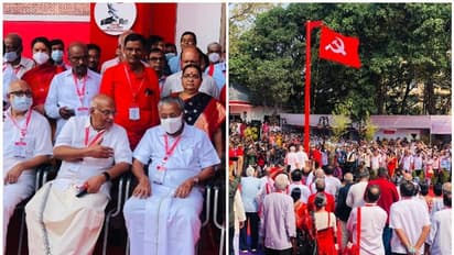 സിപിഎം പാര്‍ട്ടി കോണ്‍ഗ്രസിന് തുടക്കം; പതാകയുയര്‍ത്തി എസ് രാമചന്ദ്രന്‍പിള്ള 