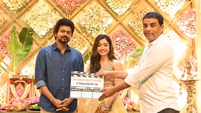 வெளியானது விஜய் 66 பர்ஸ்ட் லுக் போஸ்டர்... என்ன டைட்டிலில் தெரியுமா?