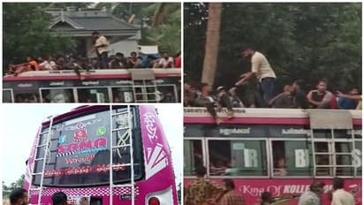 ബസിന് മുകളിൽ ആളുകളെ ഇരുത്തി സർവ്വീസ്: ജീവനക്കാരുടെ ലൈസന്‍സ് സസ്പെന്‍ഡ് ചെയ്തെന്ന് മന്ത്രി