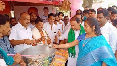 నిర్మల్‌లో చలివేంద్రాన్ని ప్రారంభించిన మంత్రి ఇంద్రకరణ్‌రెడ్డి